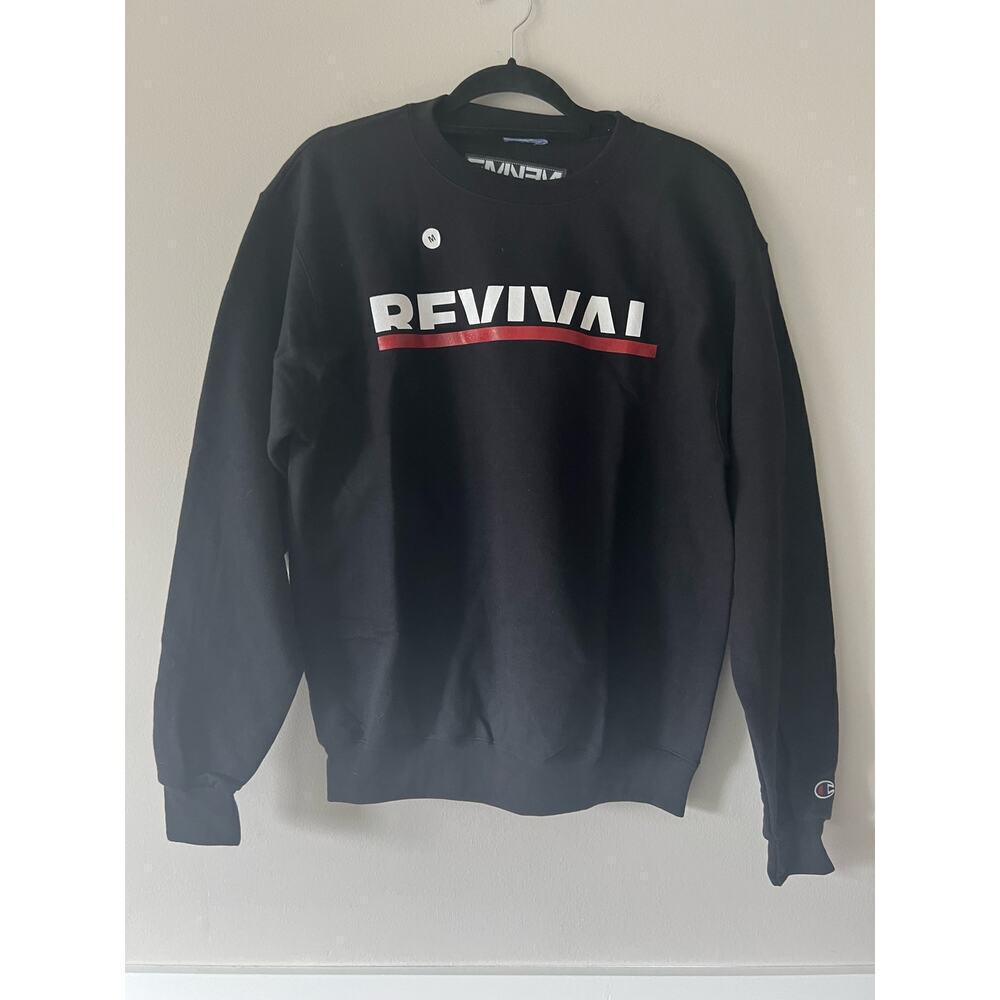 Champion x Eminem “Revival” Album Graphic Crewneck Sweatshirt | Size Medium NWOT